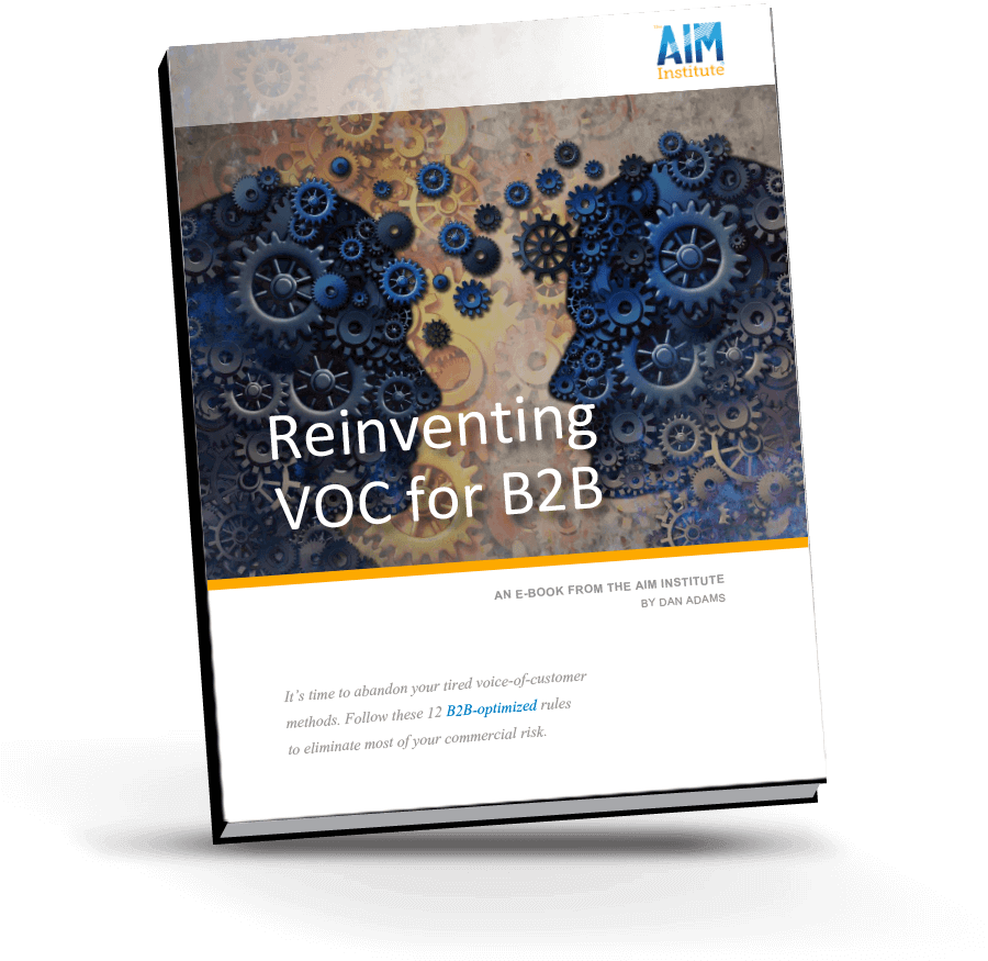 Reinventing VOC for B2B eBook from The AIM Institute