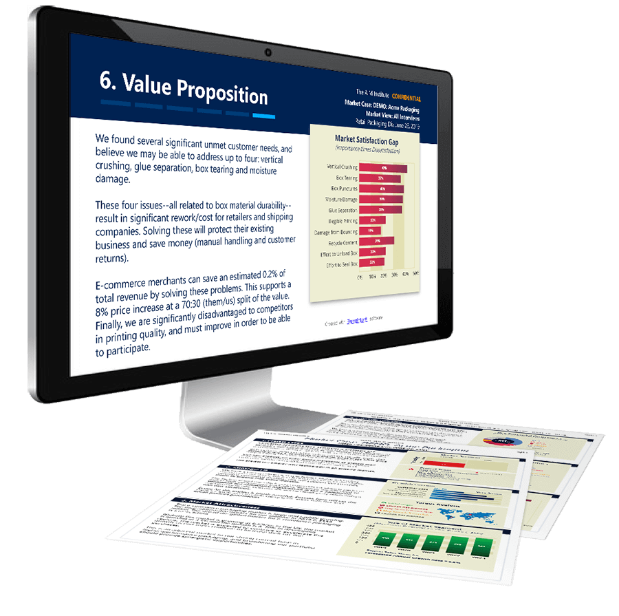 Market Case PowerPoint and PDF files