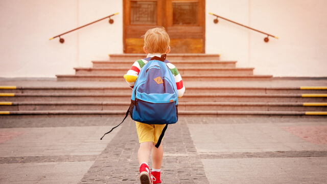 Child walking to school - Primer for the voice of the customer