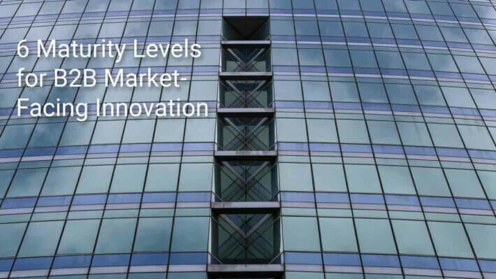 6 Maturity Levels For B2b Market Facing Innovation The Aim Institute 