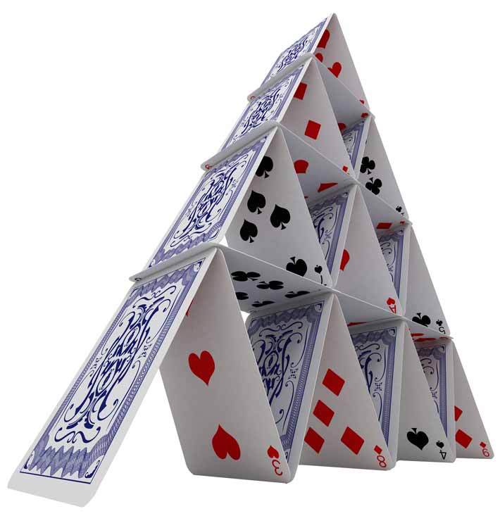 Some senior business leaders are “Realtors”... building a house of cards