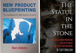 Books New Product Blueprinting and The Statue in the Stone