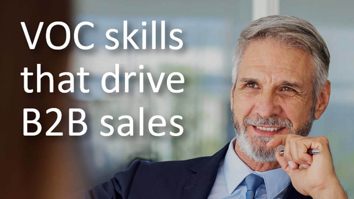 500-VOC Skills that Drive Sales